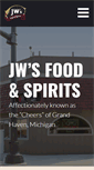 Mobile Screenshot of jwsfoodandspirits.com